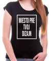 Dámské tričko s vlastním potiskem - FajnNávrhář