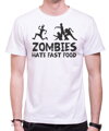 Tričko - Zombies hate fast food
