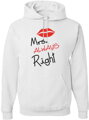 Pánska/dámska mikina Mr. Right/Mrs. Always Right
