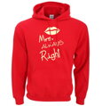 Pánska/dámska mikina Mr. Right/Mrs. Always Right