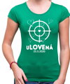 Dámské tričko - Ulovená