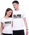 Partnerská trička - Bonnie a Clyde (dámske+pánske tričko)