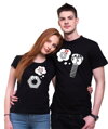 Partnerská trička - Šroub a matka (dámske+pánske tričko)