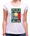 Tričko - Stay out of my territory