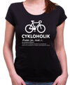 Cyklo tričko - Cykloholik (diagnóza)