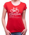 Cyklo tričko - Cykloholik (diagnóza)