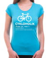 Cyklo tričko - Cykloholik (diagnóza)