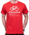 Cyklo tričko - Cykloholik (diagnóza)