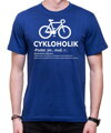 Cyklo tričko - Cykloholik (diagnóza)
