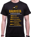 Tričko pro bagristu - Hodinová sazba