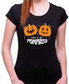 Halloweenské tričko - Look at my pumpkins