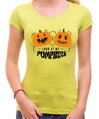 Halloweenské tričko - Look at my pumpkins