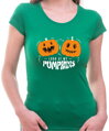 Halloweenské tričko - Look at my pumpkins
