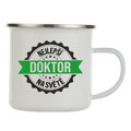 Plechový hrnek - Nejlepší doktor na světě