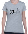 Narozeninové tričko - 40 (39+ prostředník)