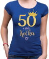 Narozeninové tričko - 50 a stále kočka 