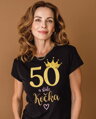 Narozeninové tričko - 50 a stále kočka 
