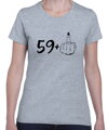 Narozeninové tričko - 60 (59+ prostředník)