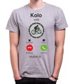 Cyklo tričko - Kolo volá, musím jít... Phone