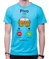 Tričko - Pivo volá, musím jít Phone