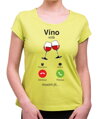 Vinařské tričko - Víno volá Phone