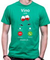 Vinařské tričko - Víno volá Phone