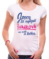 Tričko - Nejlepší švagrová a tečka