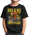 Tričko - Born to rot, forced to scroll (Italský Brainrot)