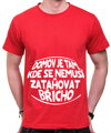 Vtipné tričko - Domov je tam, kde se nemusí zatahovat břicho