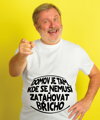 Vtipné tričko - Domov je tam, kde se nemusí zatahovat břicho
