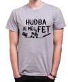 Tričko - Hudba je můj fet