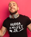 Tričko - Hudba je můj fet