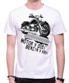Motorkářské tričko - Motor v duši, benzin v krvi
