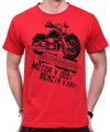 Motorkářské tričko - Motor v duši, benzin v krvi