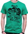 Motorkářské tričko - Motor v duši, benzin v krvi