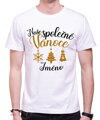 Tričko - Naše společné Vánoce + jméno