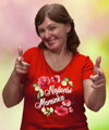 Dámske tričko - Nejlepší maminka květy
