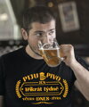 Pivní tričko - Piju pivo třikrát týdně
