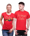 Partnerská trička - Jsi moje zlato 2ks