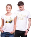 Partnerská trička - Jsi moje zlato 2ks