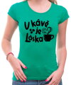 Tričko - V kávě je láska