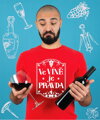 Vinařské tričko - Ve víně je pravda