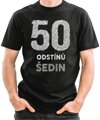Narozeninové tričko - 50 odstínů šedin