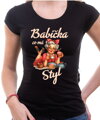 Dámske tričko - Babička co má styl