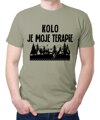 Cyklo tričko - Kolo je moje terapie