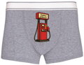 Pánské boxerky s vtipným potiskem - Čerpací stanice