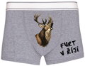 Pánské boxerky s vtipným potiskem - Furt v říji