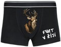 Pánské boxerky s vtipným potiskem - Furt v říji