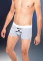 Pánské boxerky s vtipným potiskem - Malej, ale šikovnej