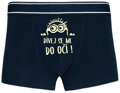Pánské boxerky s vtipným potiskem - Dívej se mi do očí!
